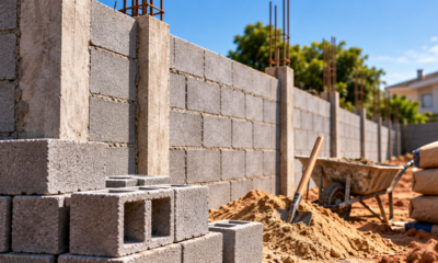 Profissionais da construção explicam quanto custa construir um muro de 20 metros quadrados e mostram como o preço dos blocos, do cimento e da mão de obra influencia o orçamento final