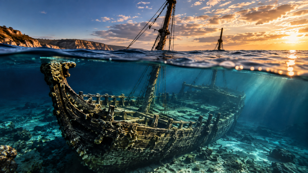 Após 2.400 anos, um navio naufragado no Mar Negro volta a intrigar pesquisadores que tentam descobrir como uma embarcação tão antiga conseguiu permanecer preservada durante tantos séculos