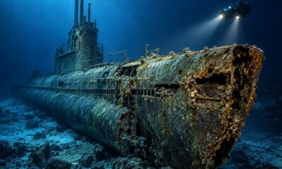Submarino americano desaparecido na Segunda Guerra Mundial é encontrado após 82 anos no fundo do Pacífico com marcas de tiros e sinais do combate final