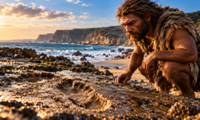 Pegadas de neandertais com 80 mil anos revelam um lado pouco conhecido desses antigos humanos e mostram o que faziam em praias muito antes de a história humana ser escrita