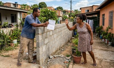 Vizinho se recusa a dividir o custo do muro novo e a lei pode obrigá-lo a pagar metade