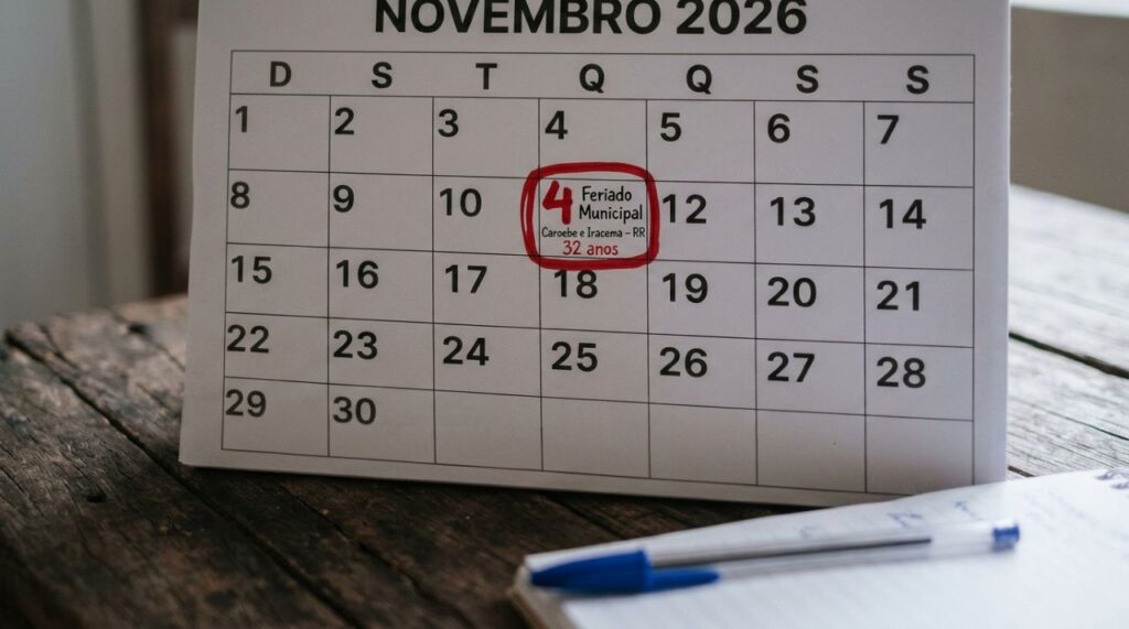 Autoridades anunciam feriado para quarta-feira, 4 de novembro, e ponto facultativo na terça-feira anima moradores