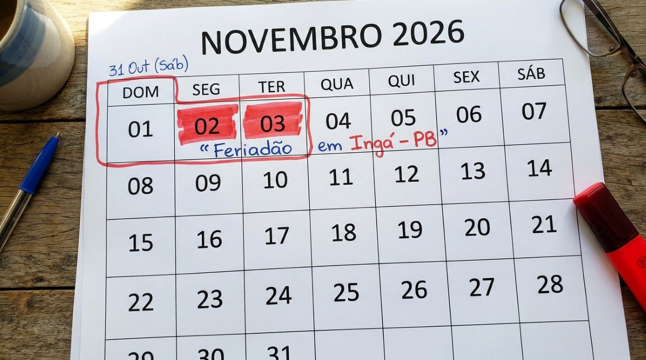 Autoridades confirmam feriado em 3 de novembro e moradores podem aproveitar descanso prolongado