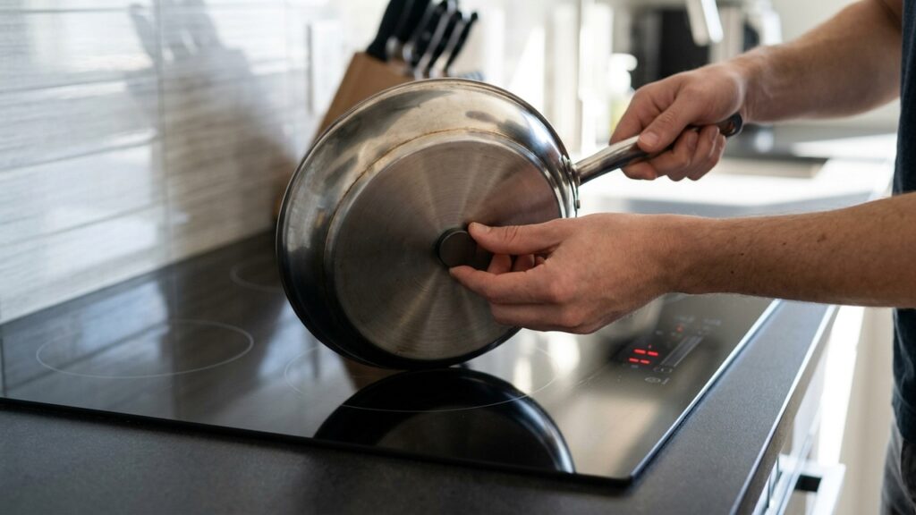 Moradora troca fogão a gás por cooktop de indução de R$ 1.500 e descobre na primeira receita o detalhe que a impediu de cozinhar no aparelho