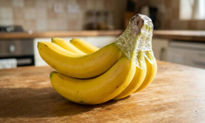 O segredo simples dos feirantes para conservar a banana madura por mais dias sem atrair mosquitinhos para a fruteira da cozinha