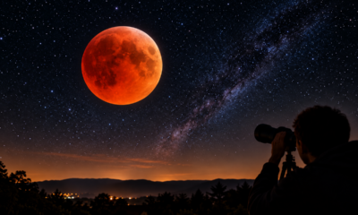 Um eclipse lunar está prestes a transformar a aparência da Lua: o satélite poderá ganhar tons avermelhados durante um fenômeno natural que pode ser observado sem equipamentos especiais