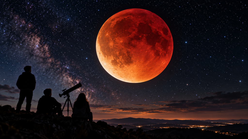 Um eclipse lunar está prestes a transformar a aparência da Lua: o satélite poderá ganhar tons avermelhados durante um fenômeno natural que pode ser observado sem equipamentos especiais