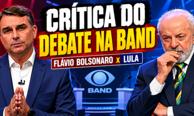 Debate entre Lula e Flávio Bolsonaro na Band vira espetáculo de ataques e representa um desserviço à democracia