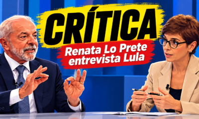 Renata Lo Prete dá aula de jornalismo ao entrevistar Lula na Globo: firmeza sem arrogância e profissionalismo sem espetáculo