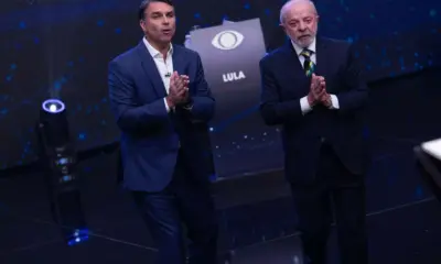 Debate entre Lula e Flávio Bolsonaro faz audiência da Band disparar e ultrapassar 14 pontos no Ibope