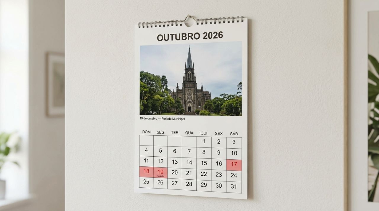 Nova semana começa com feriado na segunda-feira, 19 de outubro, e bancos, escolas e repartições públicas podem ter expediente diferente
