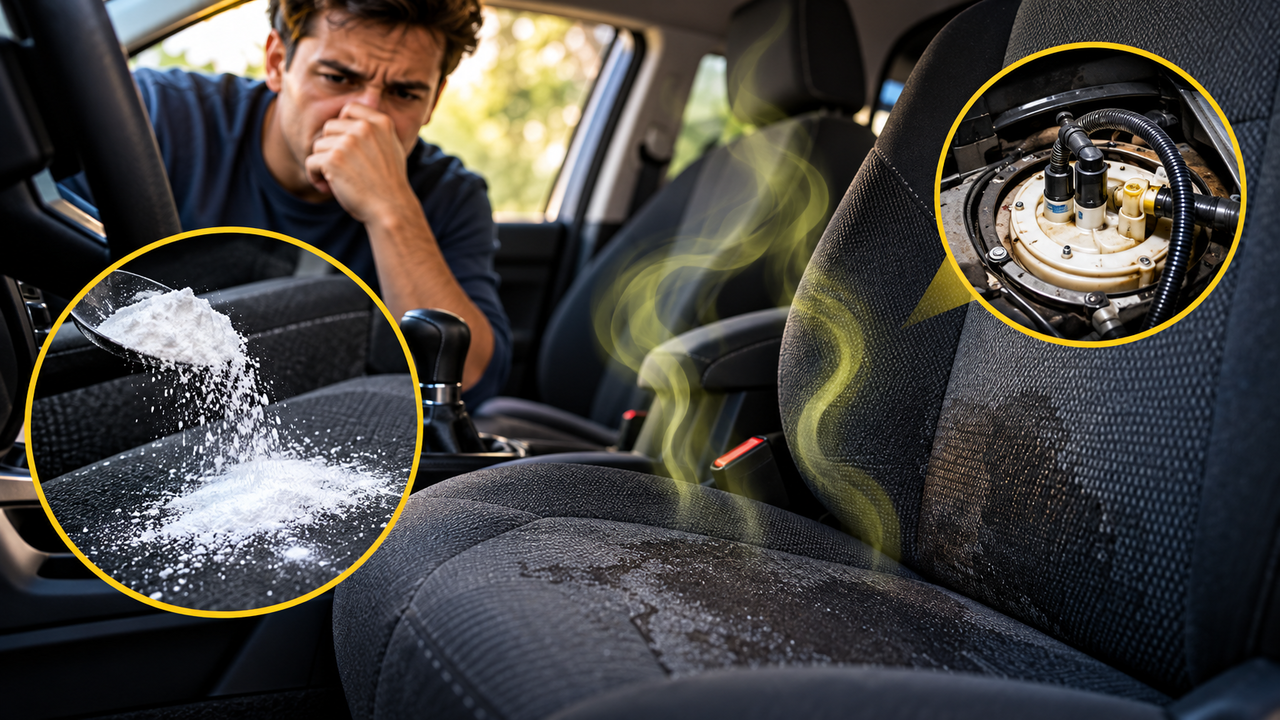 O truque que pode ajudar a eliminar o cheiro de gasolina dentro do carro e deixar o interior mais seguro, agradável e sem aquele odor forte que aparece quando existe vazamento ou falha no sistema de combustível