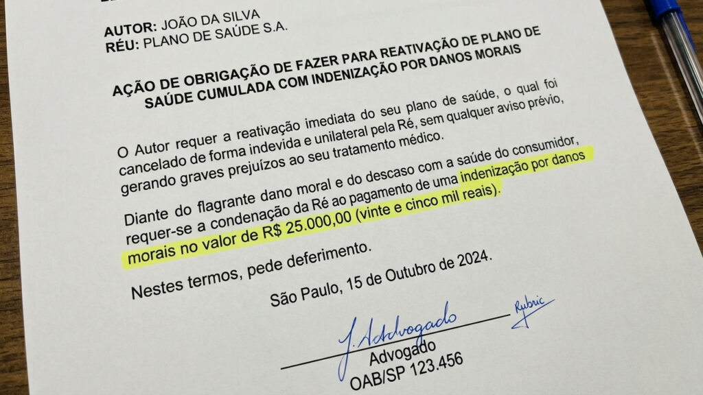 Operadora cancela plano de saúde de idosa durante tratamento de câncer e Justiça determina reativação imediata com indenização de R$ 25 mil
