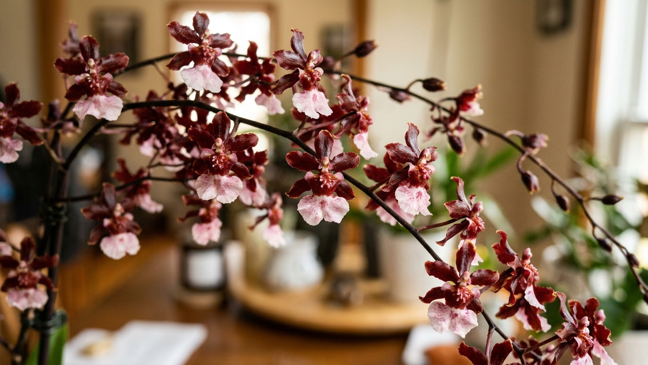 Essa orquídea rara e perfumada é muito fácil de cultivar dentro de casa e solta hastes florais aromáticas que duram semanas na sala
