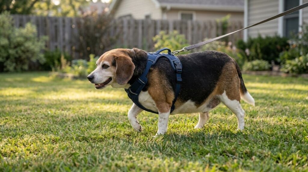 Homem vê foto de um beagle de 33 quilos e acredita que foi criada por inteligência artificial, até conhecer o cachorro pessoalmente e descobrir que ele era real
