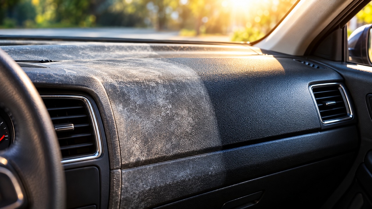 Os plásticos internos do carro ficaram esbranquiçados, manchados e com aparência de velhos? Veja o que provoca esse desgaste e quais cuidados podem ajudar a preservar o aspecto original do acabamento