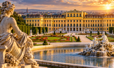 Construído no século XVII, o Palácio de Schönbrunn atravessou o auge e o declínio do Império Habsburgo, deixou de servir como residência de verão da família imperial austríaca e permanece como um dos complexos históricos mais visitados da Europa, com jardins monumentais e ambientes que revelam o cotidiano da antiga corte