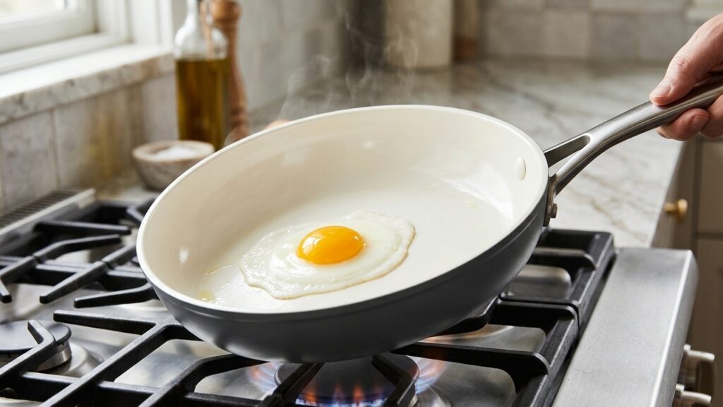 Panela de cerâmica ou revestimento de teflon: o teste de durabilidade que mostra qual frigideira dura mais anos sem grudar o alimento
