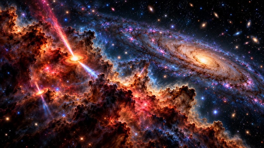 Cientistas encontram uma enorme formação de estrelas nos arredores da Via Láctea e descoberta revela como novas estrelas podem nascer em regiões extremas