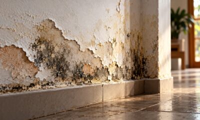 Pedreiro revela como identificar a origem das manchas de umidade na parede e explica qual tratamento pode impedir que a pintura descasque novamente poucos meses depois da reforma