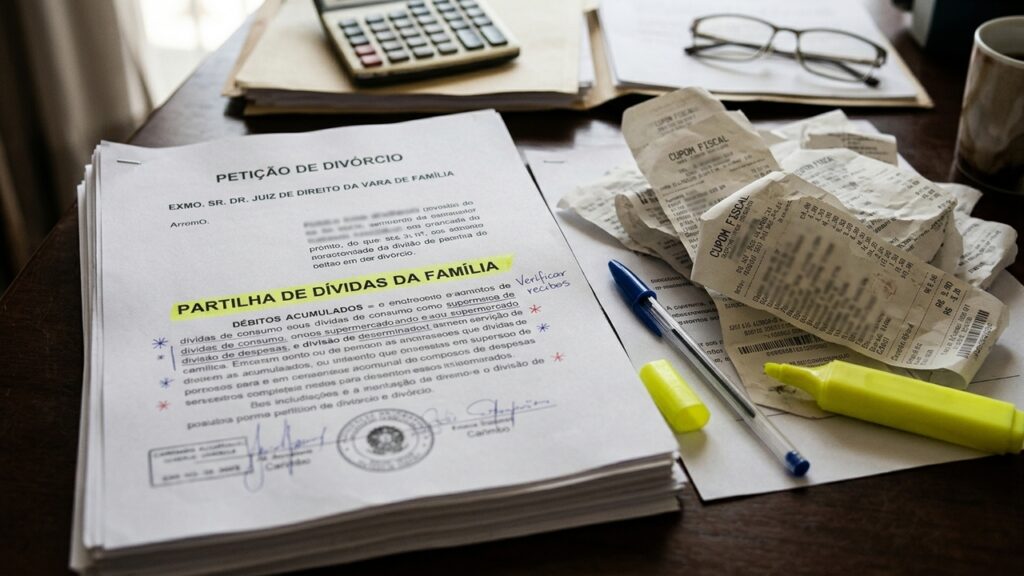 Esposa contrai dívida de R$ 18 mil no cartão para comprar comida para a família e Justiça obriga ex-marido a pagar metade do valor na separação