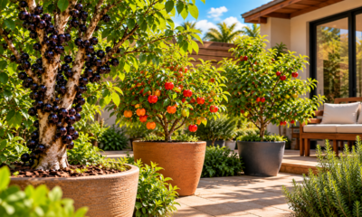 A árvore frutífera ideal para plantar em quintais pequenos tem porte compacto, produz frutas saborosas e pode crescer perto da casa sem ocupar tanto espaço quanto espécies maiores