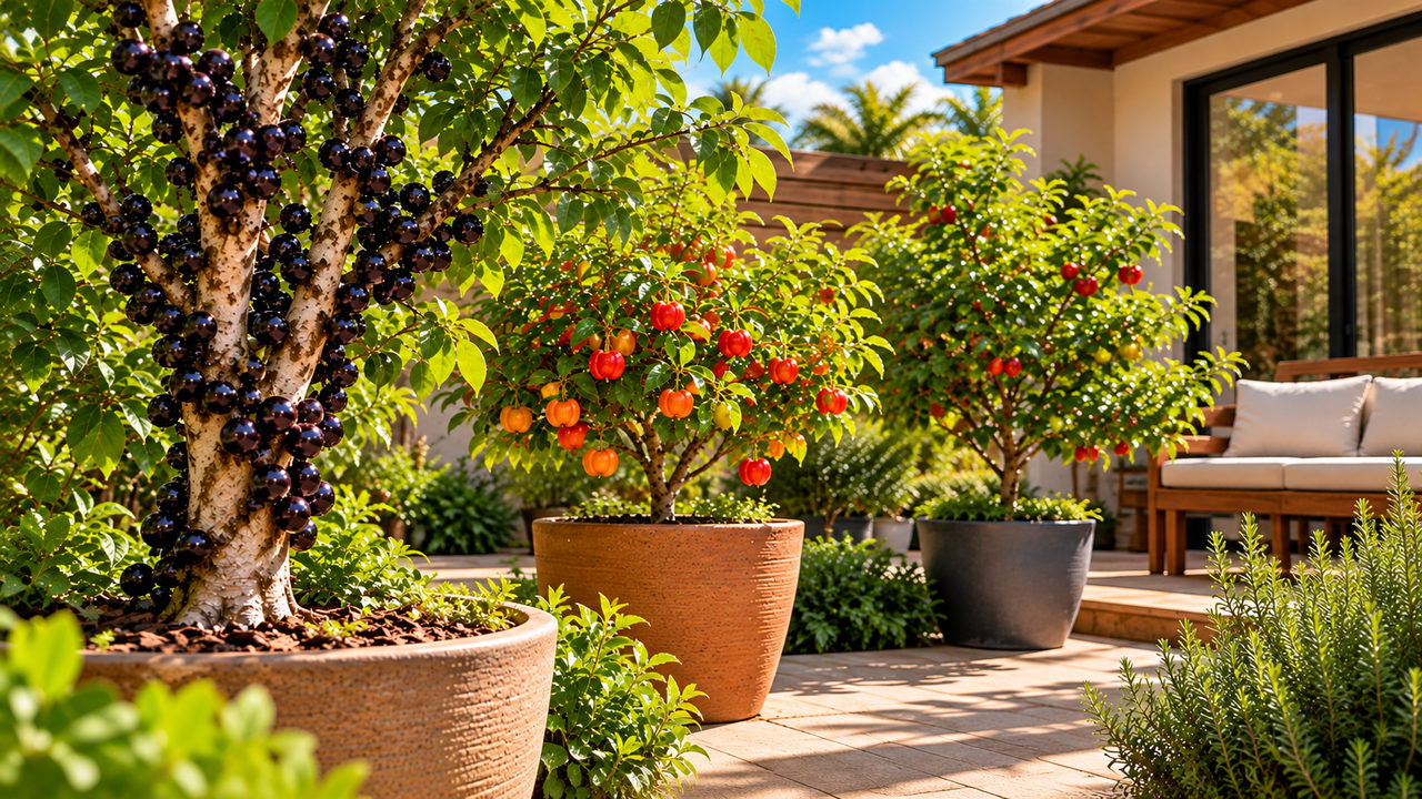 A árvore frutífera ideal para plantar em quintais pequenos tem porte compacto, produz frutas saborosas e pode crescer perto da casa sem ocupar tanto espaço quanto espécies maiores