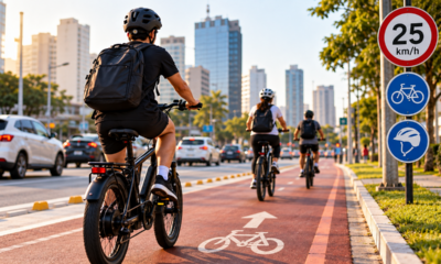 Nova lei das bicicletas elétricas muda as regras de circulação e pode impedir adolescentes de usar determinados modelos nas ruas