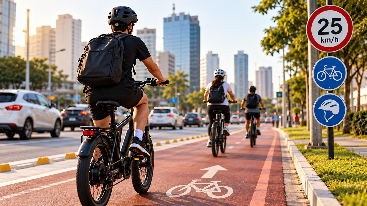 Nova lei das bicicletas elétricas muda as regras de circulação e pode impedir adolescentes de usar determinados modelos nas ruas