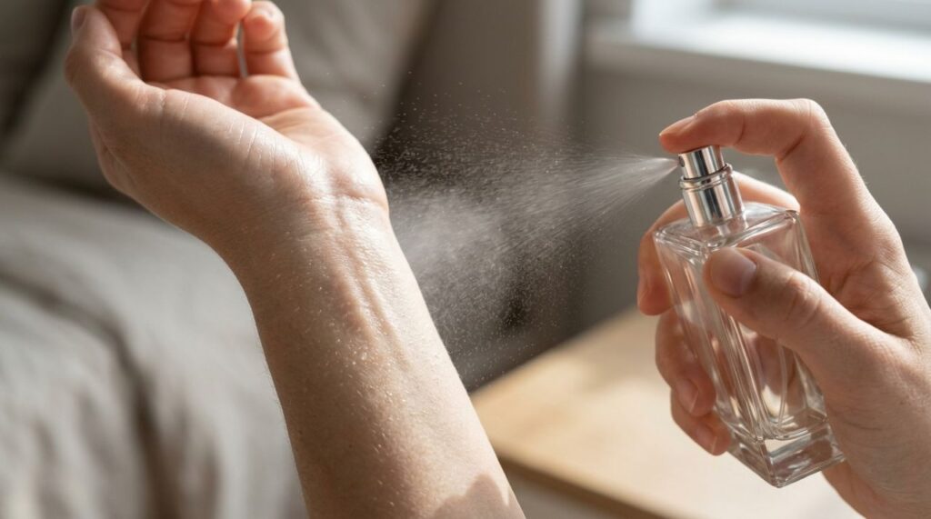 Se o perfume some rápido da pele, mas continua na roupa, este detalhe pode explicar por que a fragrância não dura o dia todo