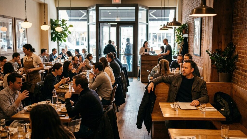 De acordo com a psicologia, pessoas que preferem sentar de frente para a porta em restaurantes geralmente têm essa característica de comportamento