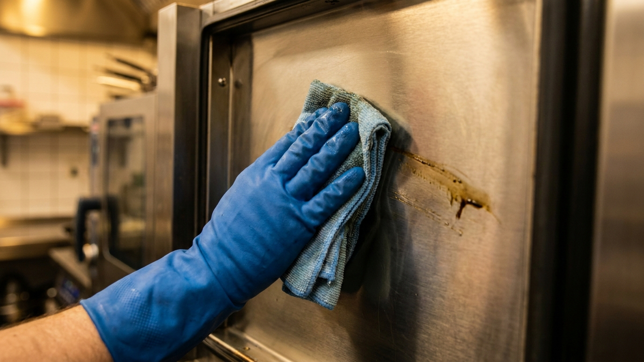 Limpa-alumínio e limpa-forno: como usar produtos corrosivos para desengordurar sem manchar o inox nem estragar as peças do eletrodoméstico