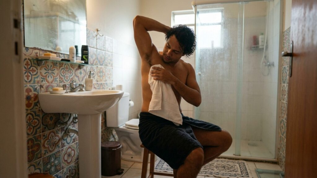 Como manter o corpo cheiroso o dia todo: hábitos ajudam a controlar o mau odor, mesmo em dias quentes, e começam pela higiene, secagem da pele e escolha das roupas