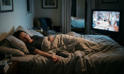 Especialistas em psicologia explicam: “Quem só consegue dormir com a televisão ligada pode não estar apenas acostumado ao barulho, mas usando as vozes e imagens para afastar pensamentos repetitivos e reduzir o desconforto do silêncio”