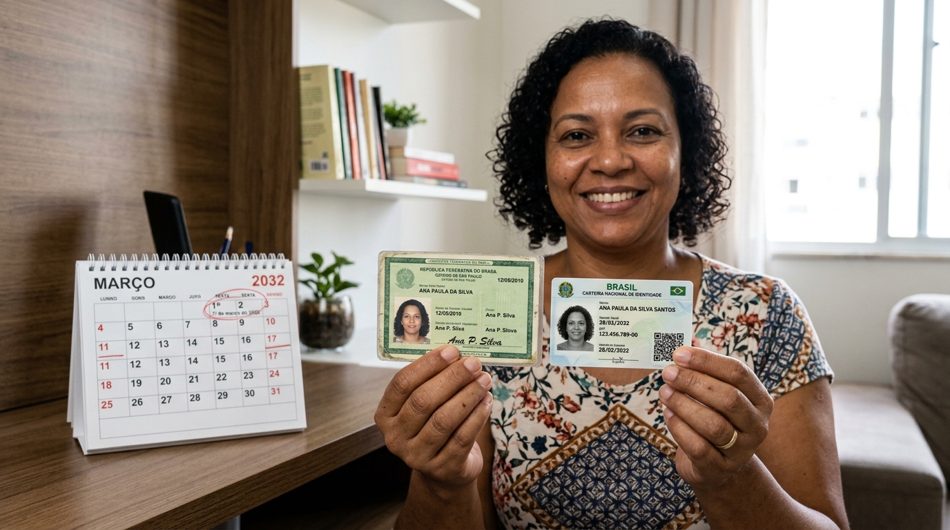 Nova identidade (CIN): RG antigo continua válido até 2032, mas algumas pessoas precisam antecipar a troca do documento