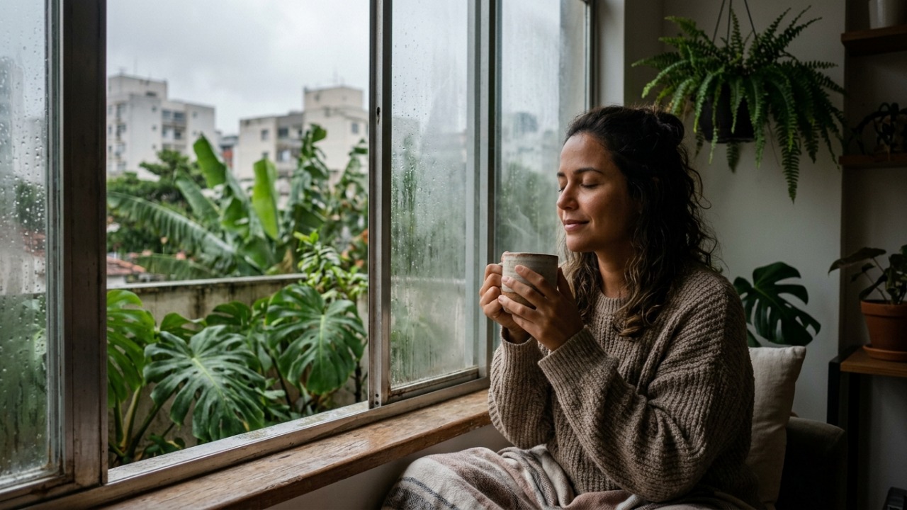 Especialistas em psicologia explicam: “Quem gosta de dias chuvosos pode não estar apenas buscando aconchego, mas também aproveitando o ambiente mais calmo para olhar para dentro e organizar pensamentos e emoções”