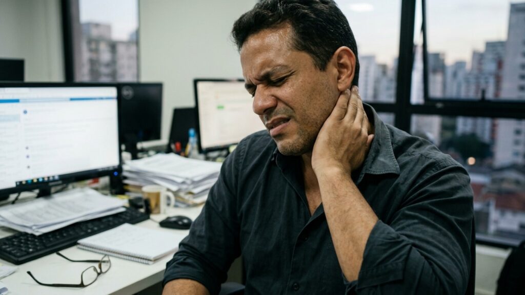 Especialistas em psicologia explicam: “Quem enfrenta estresse crônico pode não sentir apenas cansaço emocional, mas também tensão muscular, problemas de sono e alterações digestivas”
