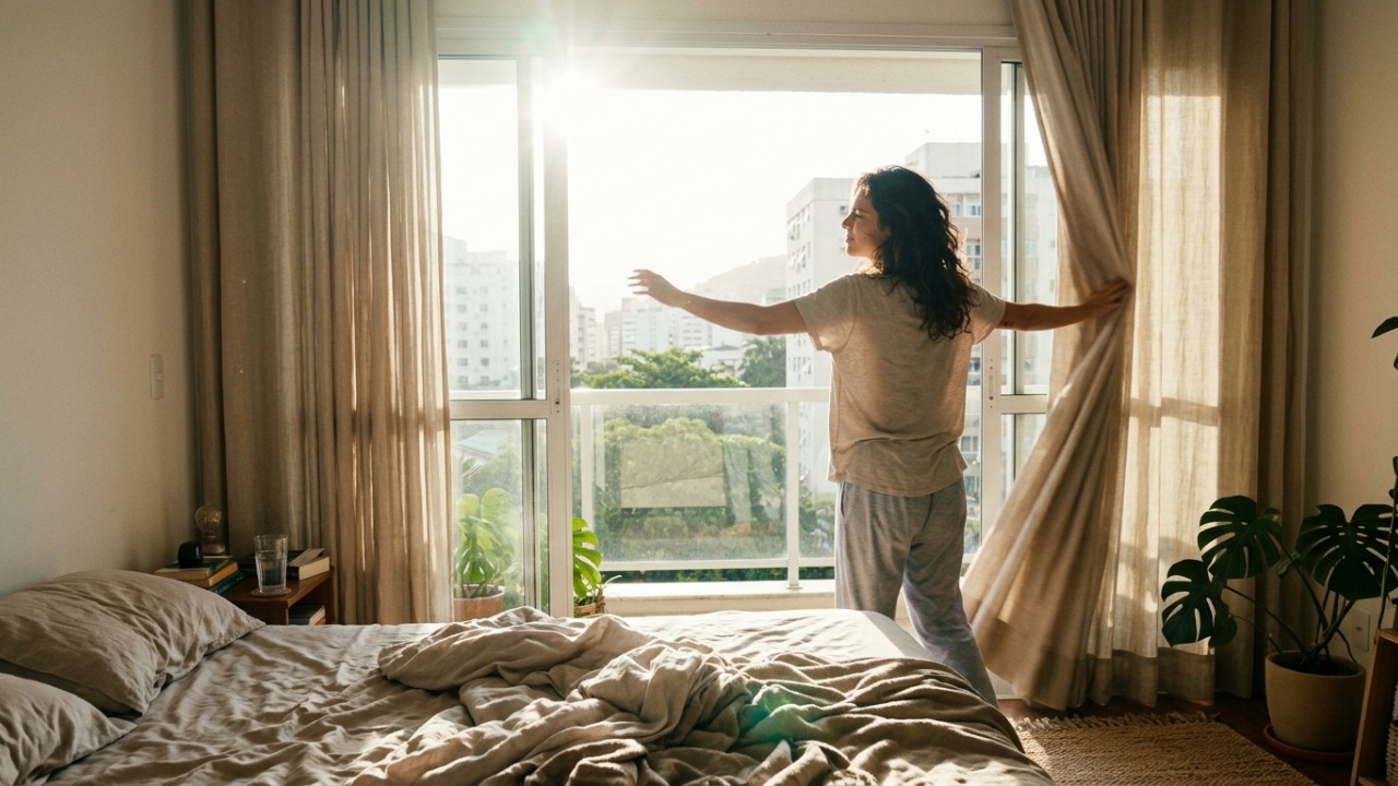 Especialistas em psicologia explicam: “Quem abre todas as cortinas assim que acorda pode não estar buscando apenas claridade, mas dando ao cérebro um dos principais sinais de que a noite terminou e o dia começou”