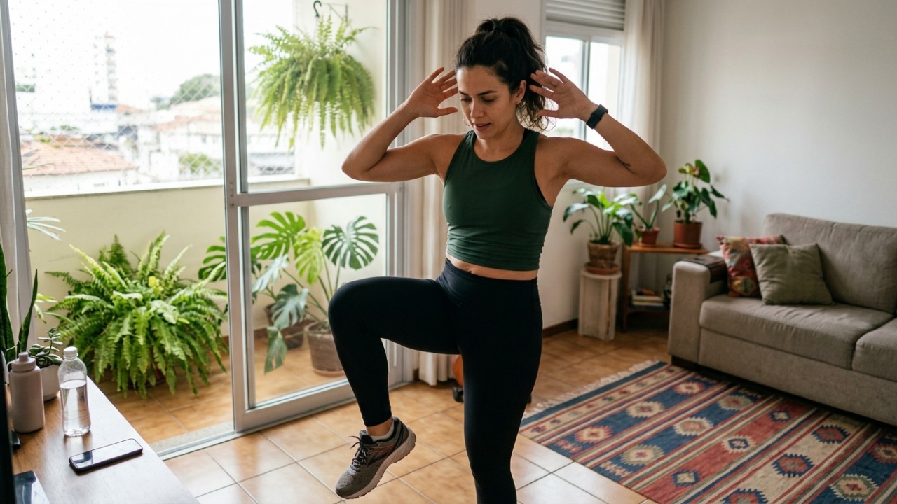 Cintura mais fina sem abdominal no chão: exercícios em pé podem ajudar a fortalecer o core, melhorar a postura e deixar o abdômen mais firme com uma rotina