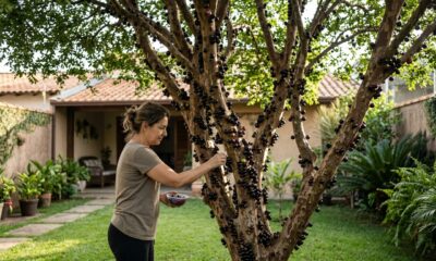 Essa é a árvore perfeita para plantar perto de casa: a raiz não ataca muros nem encanamentos e ainda dá frutos direto do tronco