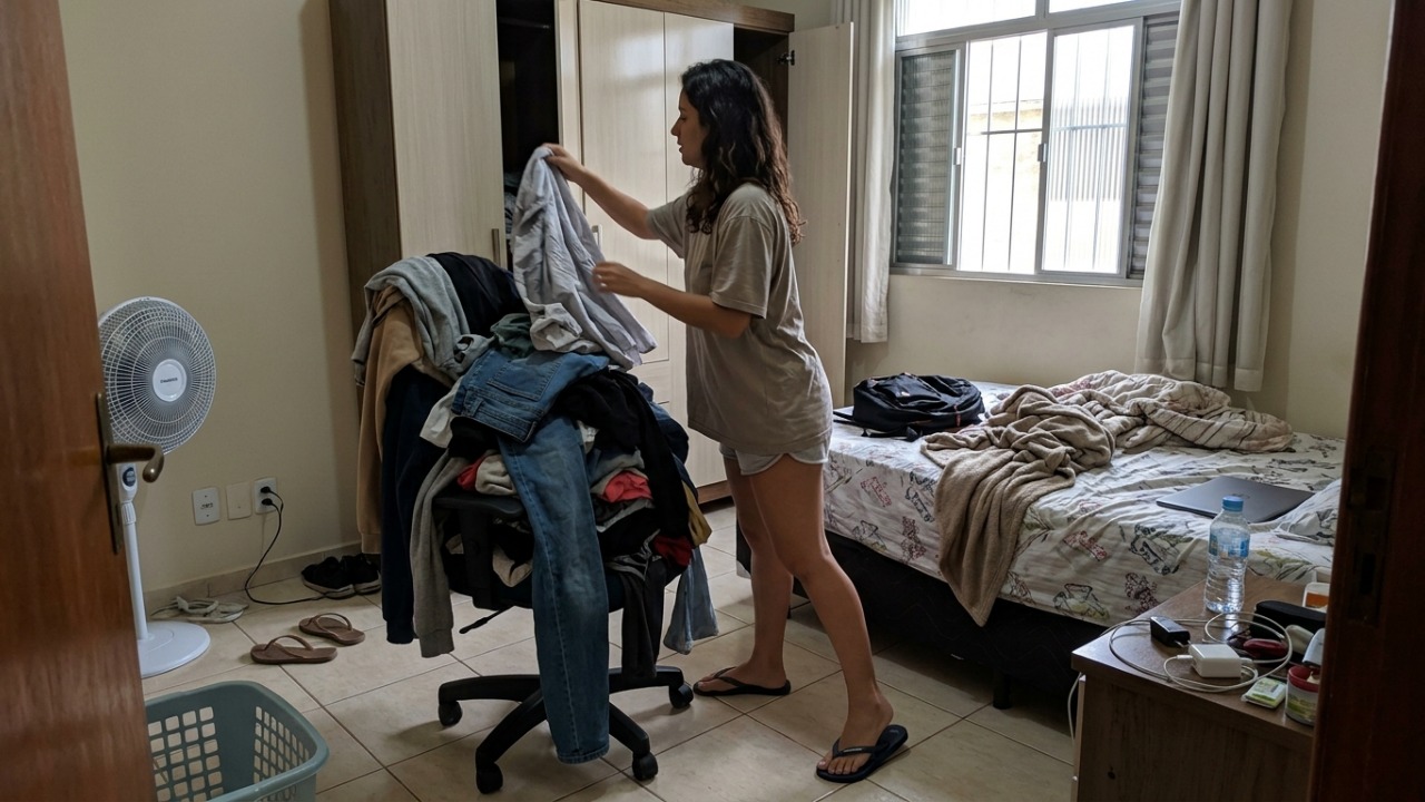 A psicologia sugere que viver com o quarto sempre bagunçado pode não ser apenas descuido, mas um reflexo de tarefas adiadas, decisões acumuladas e falta de estrutura no dia a dia