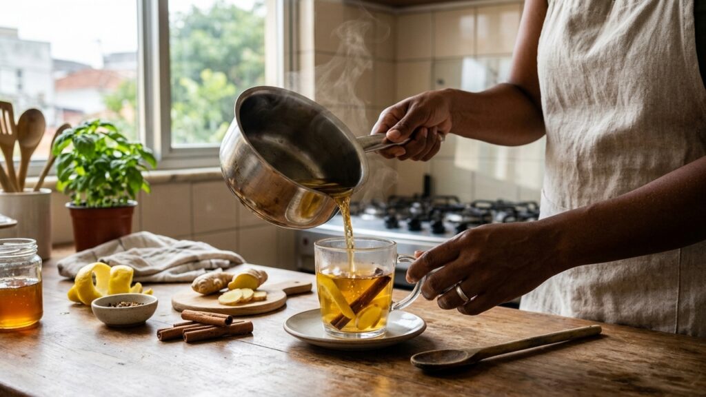 Casca de limão, canela e gengibre despertam curiosidade