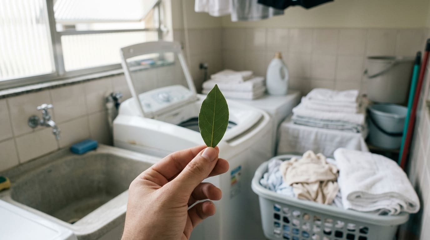 Colocar uma folha de louro na máquina de lavar: para que serve por que é recomendado e como ela pode deixar a roupa com cheiro fresco