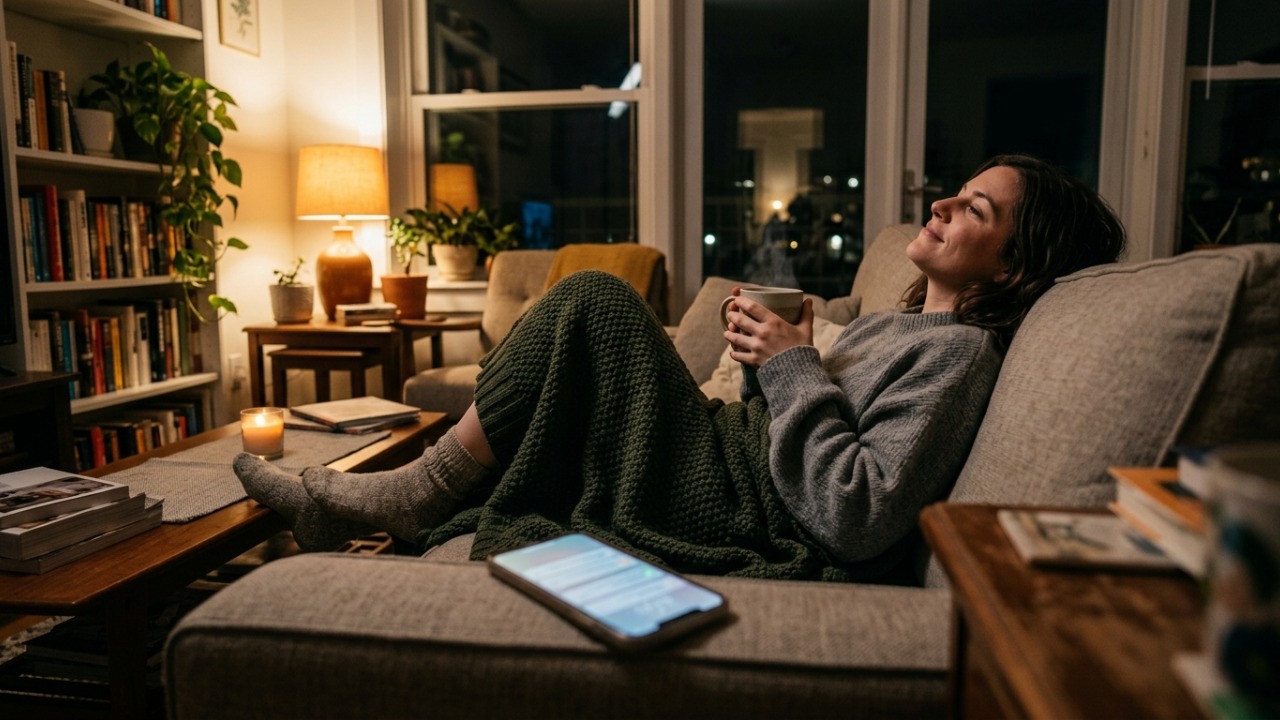 “Prefiro ficar em casa”: por que sentir menos vontade de sair pode não ser isolamento, mas um sinal de que você está aprendendo a respeitar melhor o próprio ritmo
