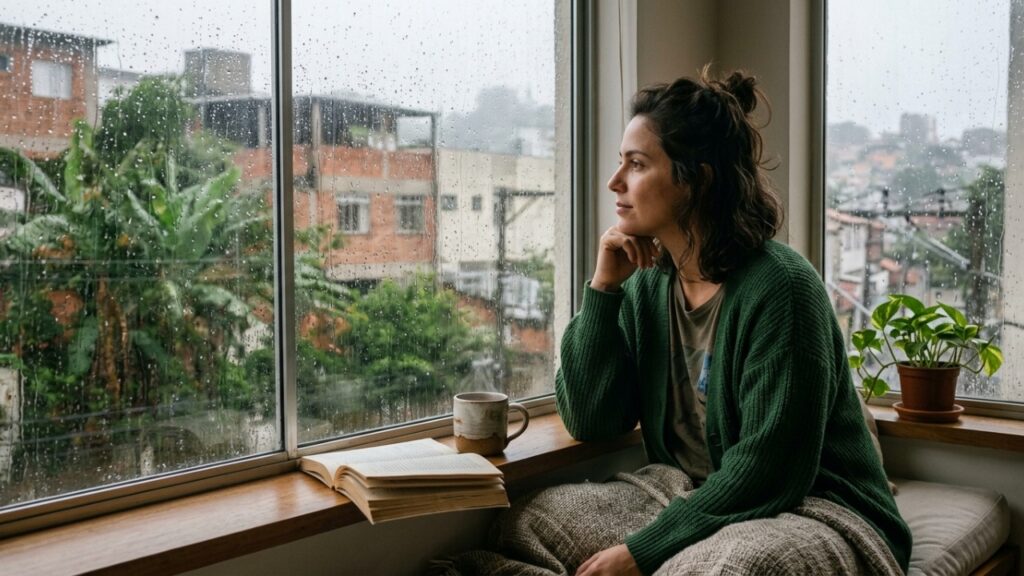 Especialistas em psicologia explicam: “Quem gosta de dias chuvosos pode não estar apenas buscando aconchego, mas também aproveitando o ambiente mais calmo para olhar para dentro e organizar pensamentos e emoções”