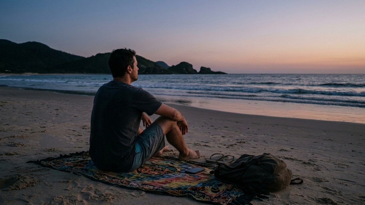 A psicologia afirma que pessoas que gostam de praia podem encontrar no som do mar, no horizonte aberto e no contato com a natureza uma forma de aliviar o estresse e reorganizar as emoções