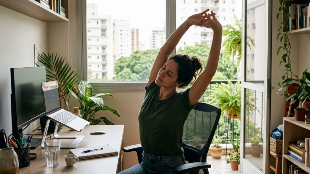 A psicologia sugere que andar ou sentar com os ombros caídos pode não revelar somente desconforto físico, mas também estados como insegurança, estresse, tristeza ou esgotamento mental