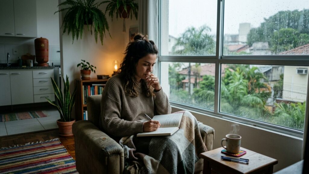 Especialistas em psicologia explicam: “Quem gosta de dias chuvosos pode não estar apenas buscando aconchego, mas também aproveitando o ambiente mais calmo para olhar para dentro e organizar pensamentos e emoções”