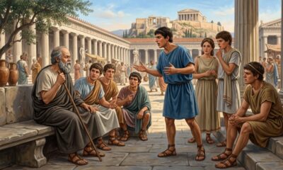 Sócrates sobre juventude e disciplina: “As crianças de hoje são tiranas, contradizem os pais, devoram a comida e tiranizam os professores.” Uma reflexão sobre por que adultos de diferentes épocas costumam enxergar os mais jovens como menos respeitosos