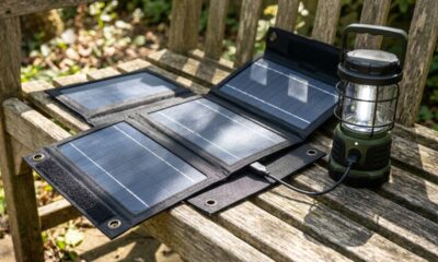 O acessório portátil de R$ 90 que usa a luz do sol no quintal para carregar celulares e luminárias durante quedas de energia na rua